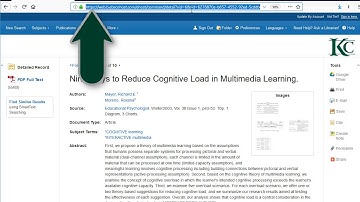 Using Permalinks in EBSCOhost