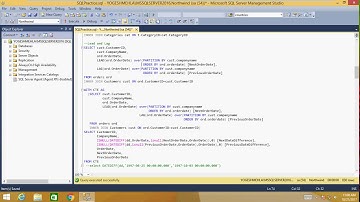 SQL Complex Queries , Query Optimization and Interview Questions SQLServer 2016