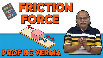 Why Do Objects Stop? Friction Force Secrets | HC Verma Sir