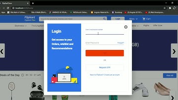 Flip kart Clone using Angular and NodeJS, For educational purpose only #projects #Angular