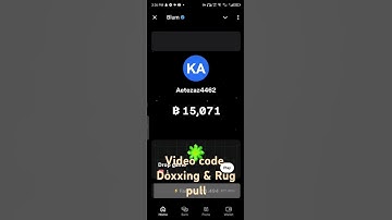 8-9 October 2024 Blum Video Code | Doxxing & Rug Pull ( Answers)