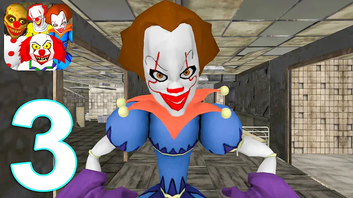 Clown Hospital. Neighbor Escape 3D Level 1 Gameplay Part 3 (IOS/Android)