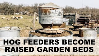 Raised Garden Beds using old HOG FEEDERS + Baker Creek Seed Haul  | Zone 5b | Growin & Crowin by Growin and Crowin 413 views 2 months ago 16 minutes