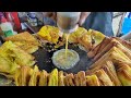 Famous Anda Wala Pattice Of Agra | Egg Omllette Puff | Indian Street Food