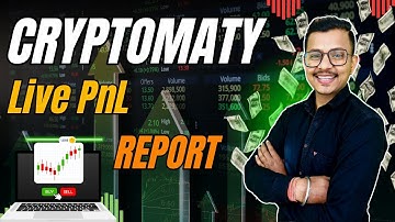 Cryptomaty | Crypto Live Running Profit | Pnl Report | Free Crypto AlgoTrading