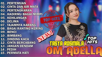 DANGDUT KOPLO TERBARU 2025 - TASYA ROSMALA - PERTEMUAN, CINTA DAN AIR MATA || OM ADELLA FULL ALBUM