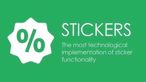 Новый модуль Стикеры - теперь в поставке тем Unitheme2 и Youpi