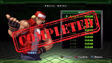 KoF XIII: Terry Bogard trials (unedited)