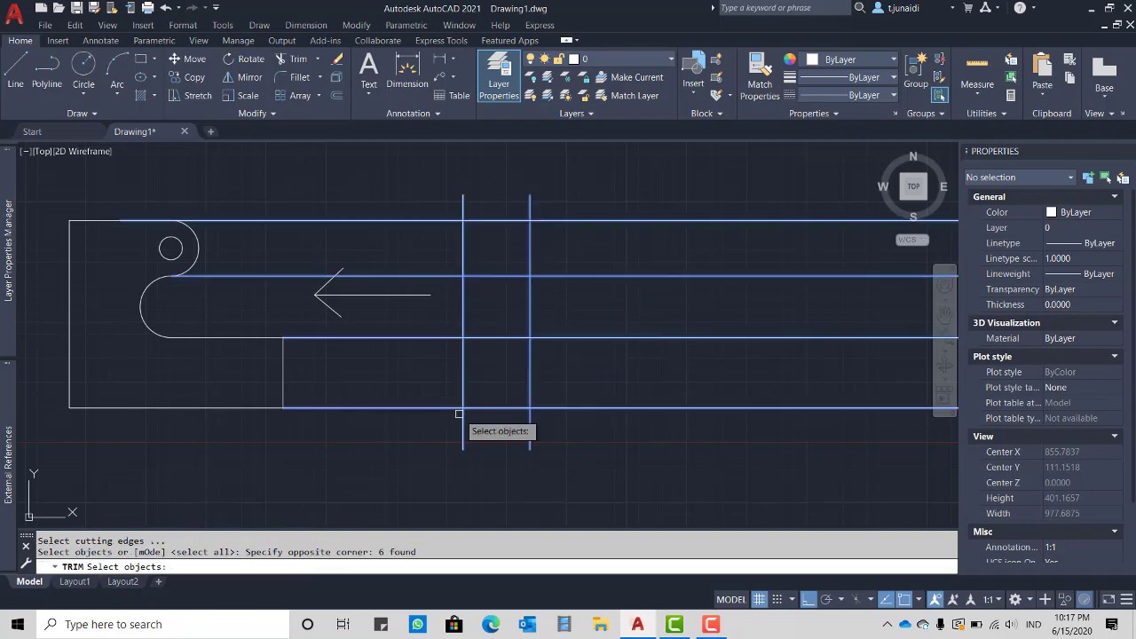 Teknik Dasar Menggambar 2D menggunakan Autocad 