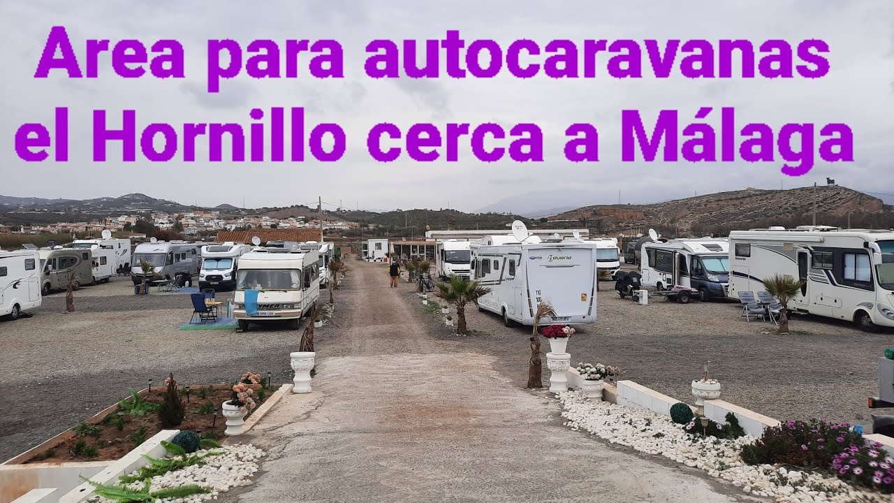 Area para autocaravanas en Hornillo al este de Malaga #nomadlife #vanlife #autocaravanas #españa