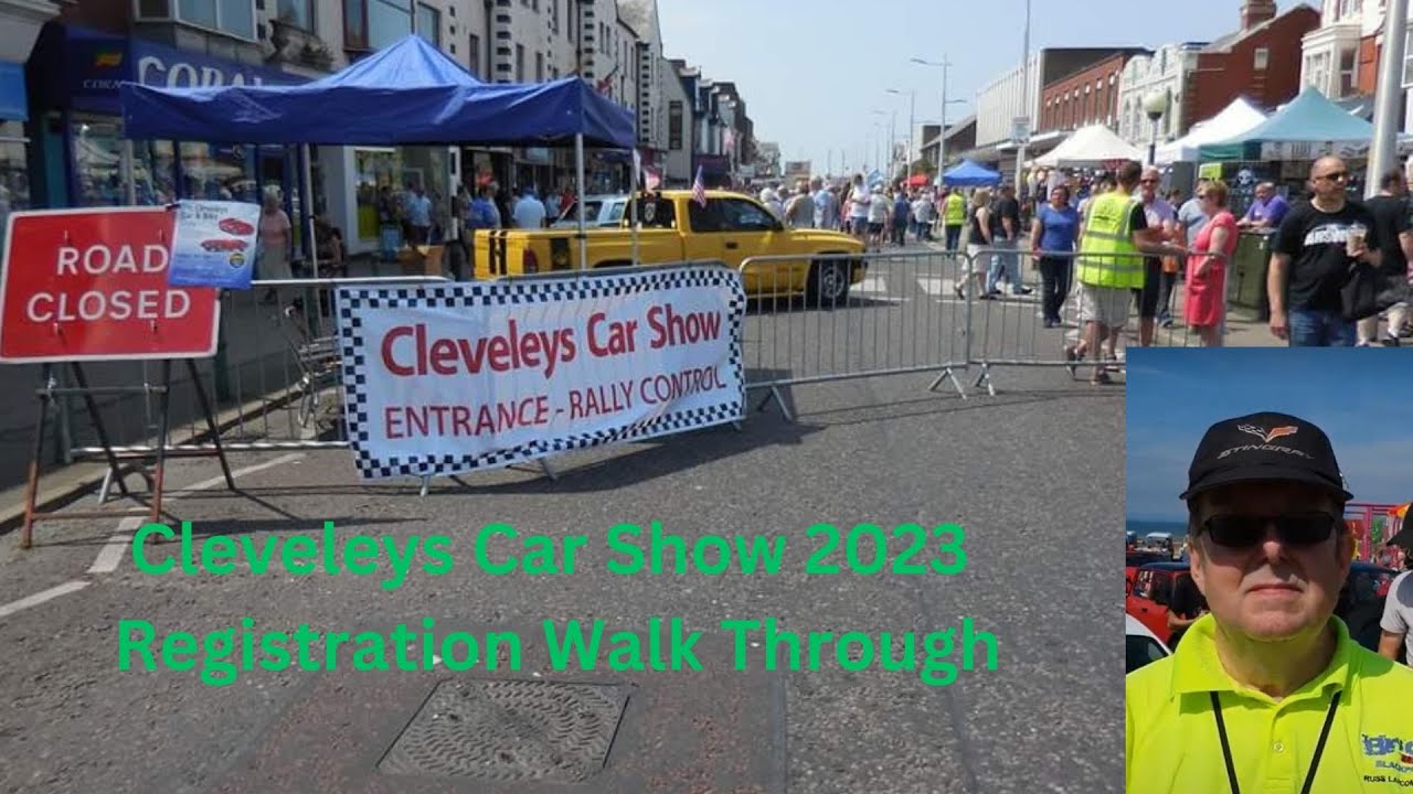 Cleveleys Car Show Sponsored by Turboscents Registration Video.. 2024