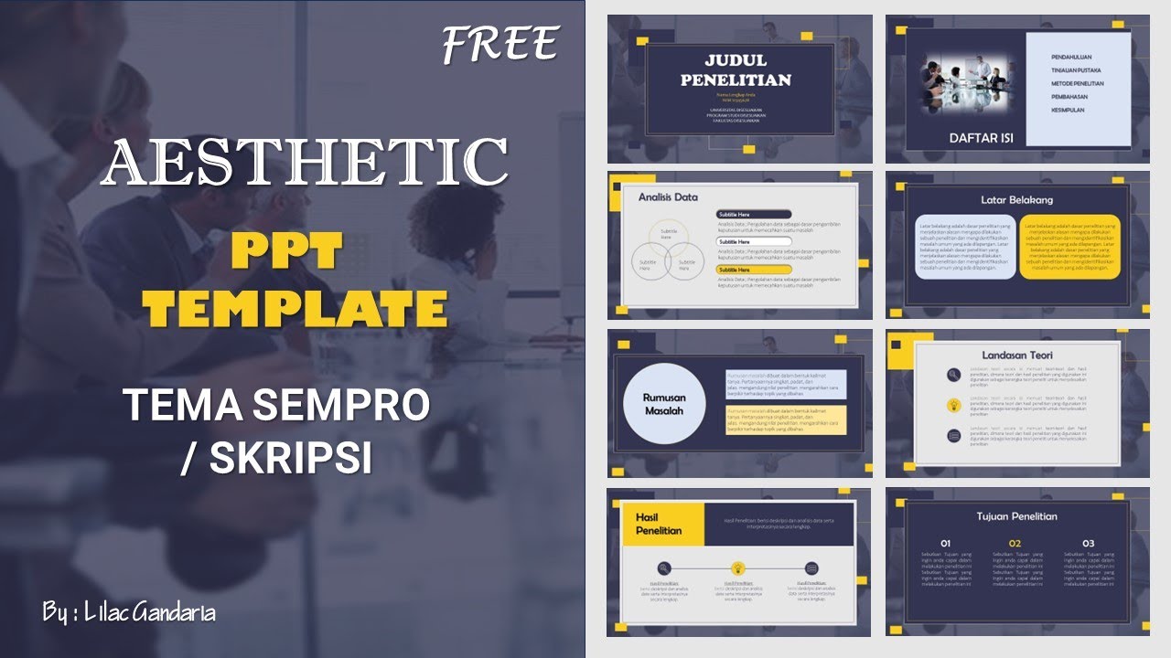 PPT Sidang SKRIPSl & TUTORIAL #12 #pptaesthetic #pptfreedownload #pptskripsi #pptseminarproposal