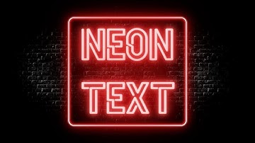 Realistic CSS Neon Text Effect Tutorial  2019