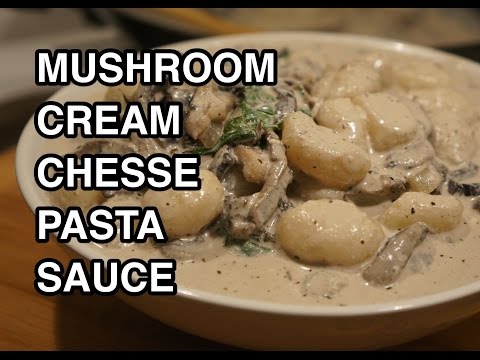 ★★ Super Easy Mushroom Creamy Cheese Pasta Sauce