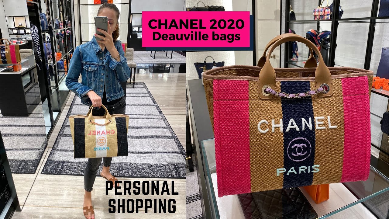 deauville chanel tote bag