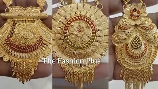 One Gram Gold Mangalsutra Pendant Designs @TheFashionPlus