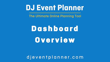 DJ Event Planner - Dashboard Overview (Coming Soon!)