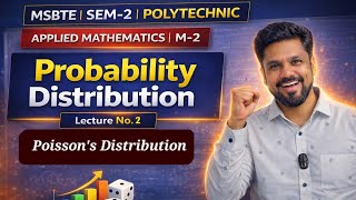 Probability Distribution | Lecture No.2 | Poisson’s Distribution | M-2 | SEM-2 | By Er.Nikhil Hiwale