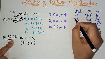 lec 26 | detection of parallelism using Bernstein conditions| ACA | By BhanuPriya