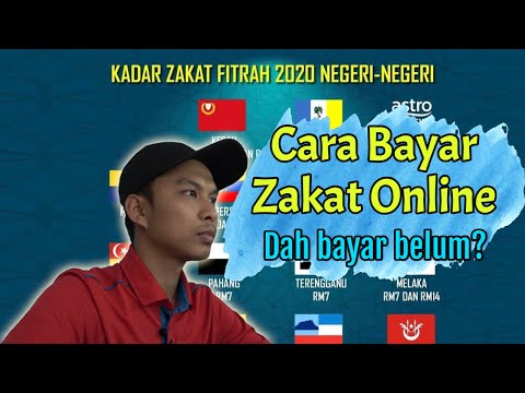 Cara Bayar Zakat Fitrah Online Bagi Negeri Masing-Masing