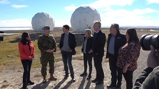 Prime minister, NATO chief visit Arctic