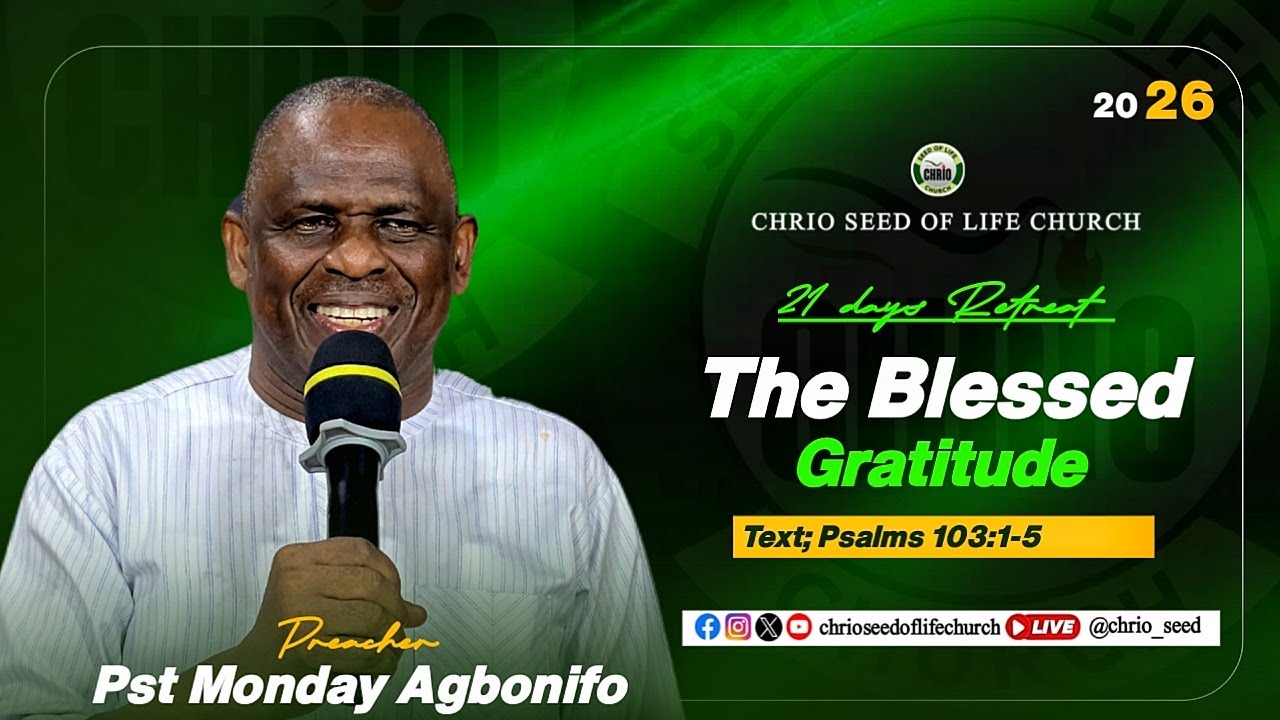 THE BLESSED GRATITUDE