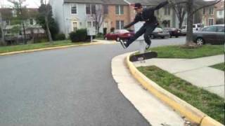 Tre Flip Small grass Gap