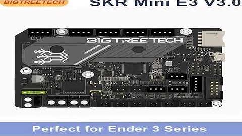 A must-have product! BIGTREETECH BTT SKR Mini E3 V3.0 Motherboard With TMC2209 UART VS SKR 2 3D Pr