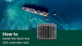 Installing the Multi-line 300 controller rack