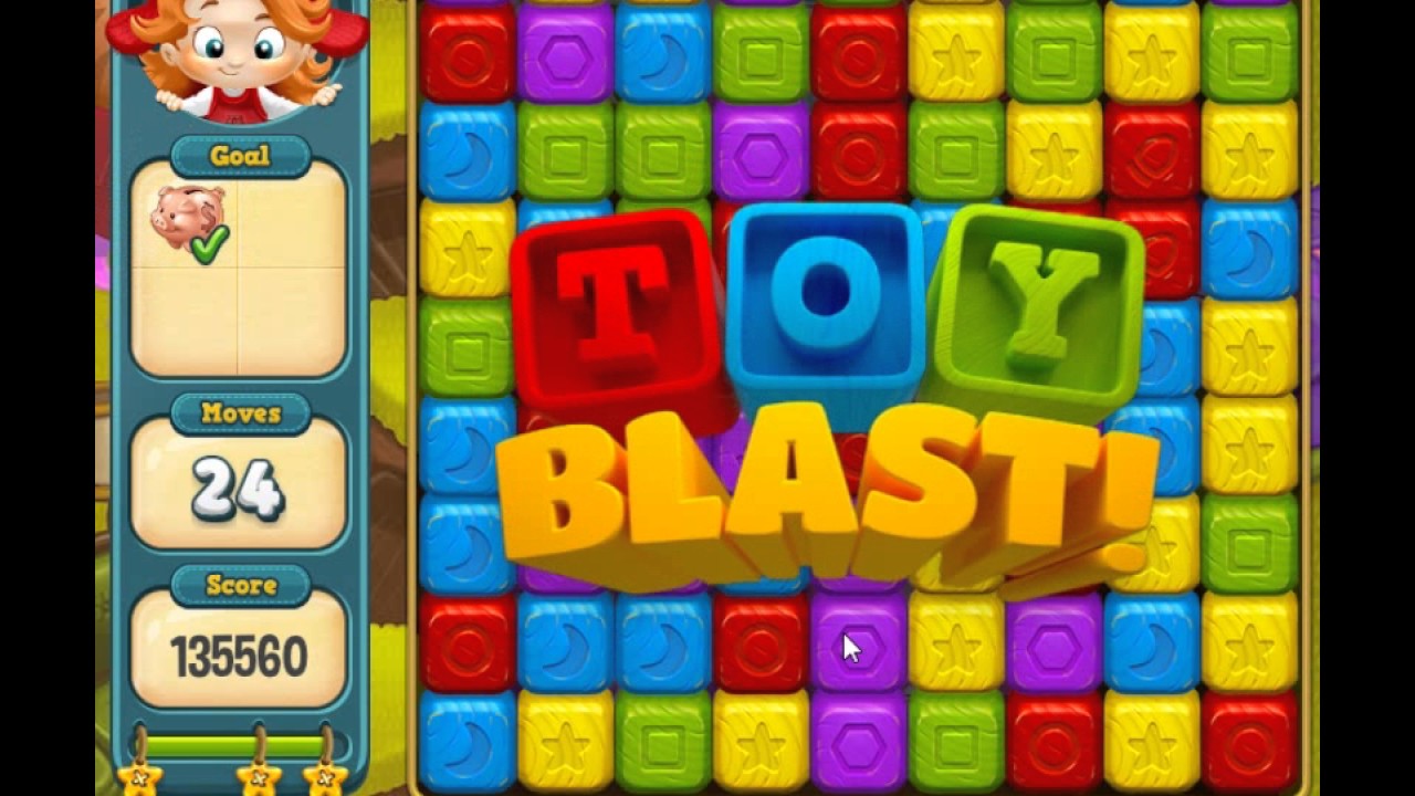 Toy Blast, level 196, no boosters 😈