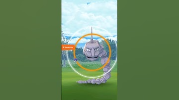 I Caught Wild Pokemon Onix In Pokemon Go #pokemongo #onix #shortsfeed
