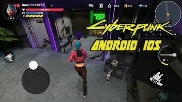 Top 20 Free CYBERPUNK Games for Android & iOS | Games like Cyberpunk 2077