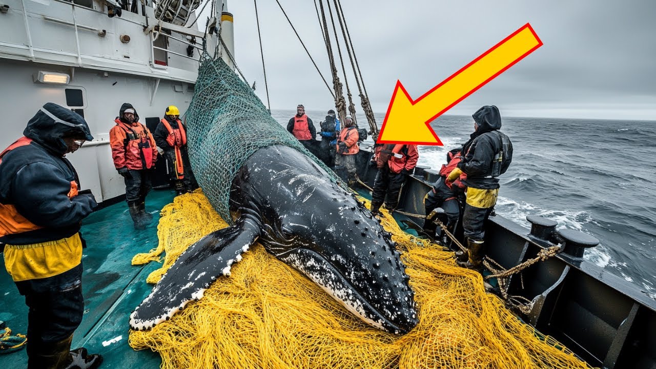 Marine biologists share emotional video of Juberte whale rescue