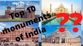 Top 10 monuments in India | Historical monuments | Top 10 Famous buildings in India |