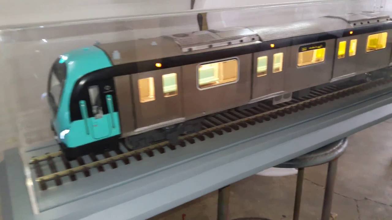 Kochi Metro Train Model - YouTube