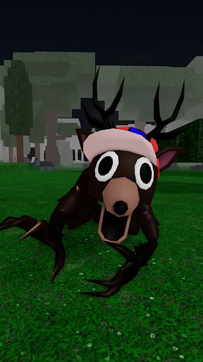 The Sad Story Of Baby Deer And Boy 99 Nights in The Forest  #99nightintheforest #roblox #deer