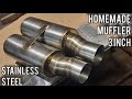 Homemade Exhaust Muffler | Stainless Steel