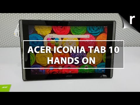 Acer Iconia Tab 10 (2017) Hands-on Review