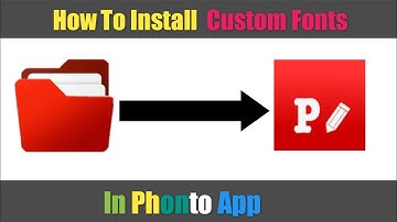 How To Install Fonts In Phonto | How To Add Custom Fonts In Phonto App | Phonto font Add And Install