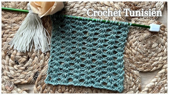 394 Crochet Tunisien: Parfait pour de la Layette😍@mailanec  #tunisiancrochet #crochet #tutorial 