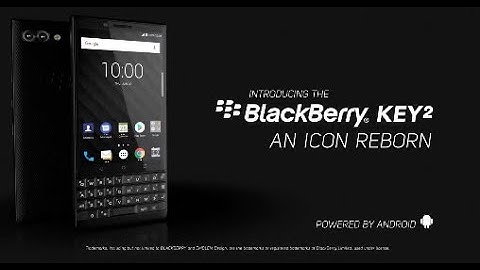 BlackBerry KEY2 - An Icon Reborn