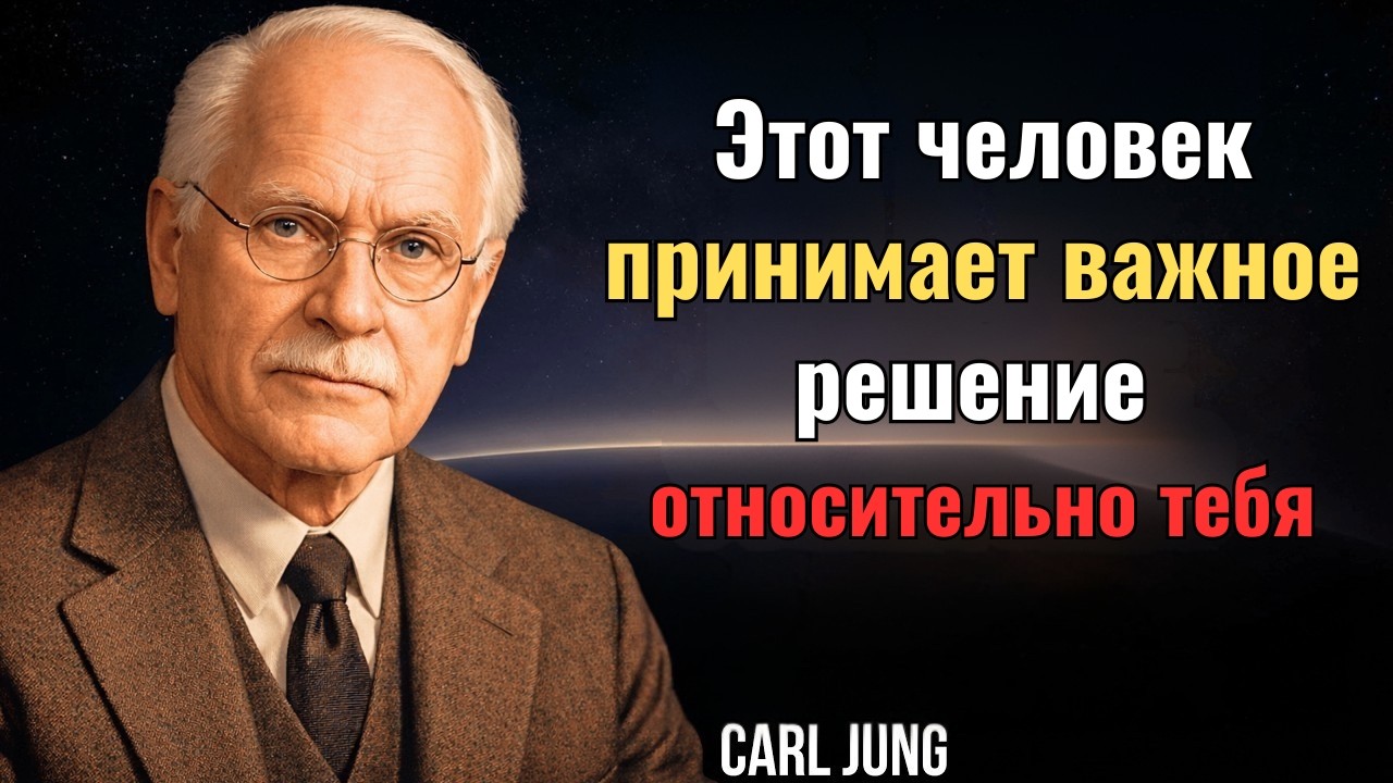 Этот человек принимает важное решение относительно тебя || Карл Юнг