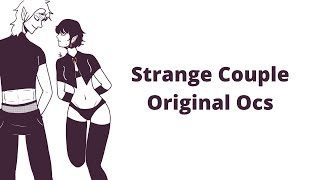 Strange Couple Original Ocs - Speed Art - Desenhe Junto Comigo!