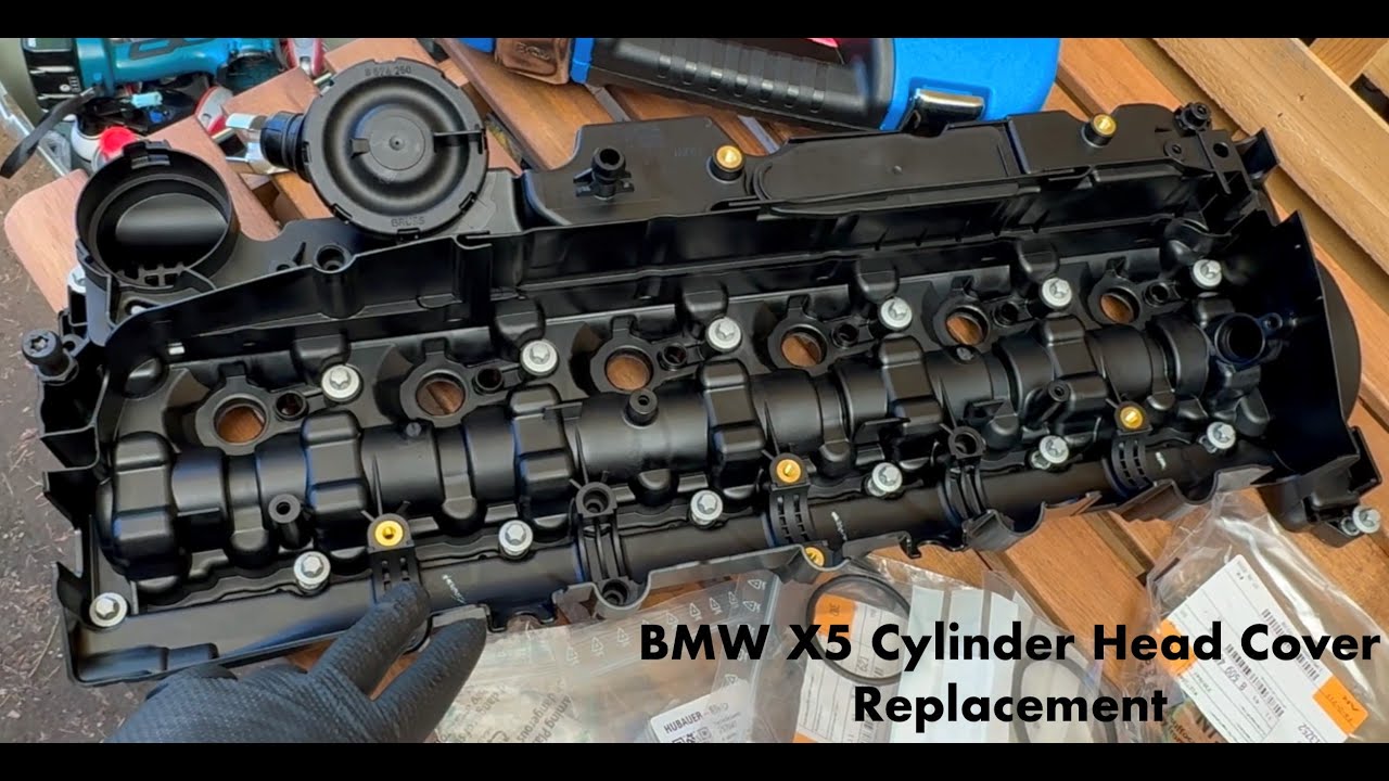 BMW X5 N57 cylinder head cover (valve cover gasket) replacement - THE CORRECT WAY
