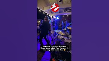 Thumbnail of So this happened in Dallas over the weekend 🙌 jamming on Ghostbusters with my buddy Ray Parker jr!