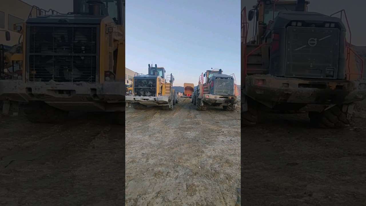 Volvo & Komatsu wheel loaders 