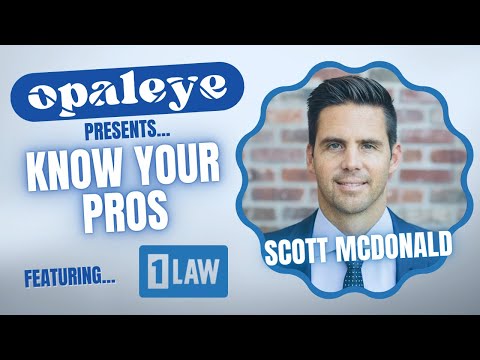 Know Your Pros: Scott McDonald of 1Law