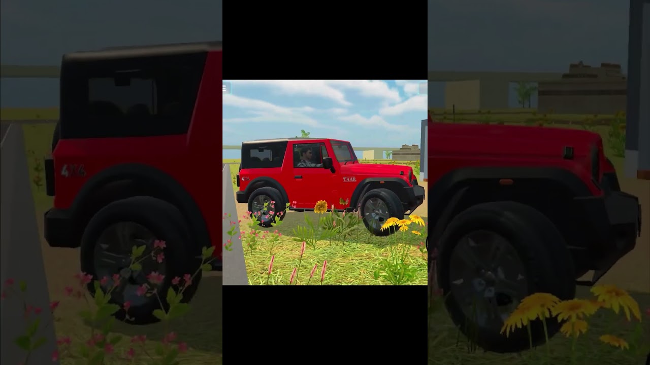 Thar Power Testing 💪 #thar #gaming #trendingshorts #youtubeshorts #shorts