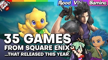 Square Enix Released 35 Games in 2022
