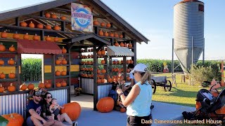 Rockin K Farm Country Rd 666 Corn Maze Fun / Sunflower Patch & Cow Train Ride 4K Video Falls Season